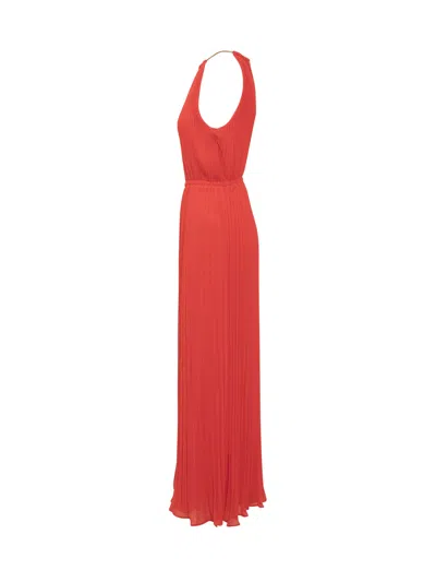 Shop Michael Michael Kors Full Suit Dress In Red