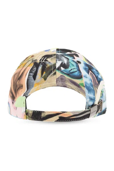 Shop Paul Smith Patterned Baseball Cap In Multicolour