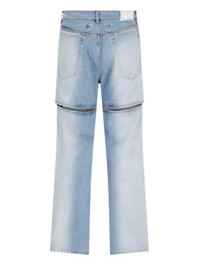 Random Identities Straight Jeans In Blue