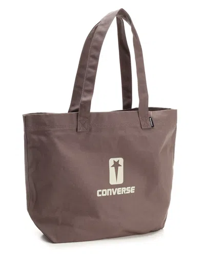 Shop Drkshdw X Converse Tote Bag In Beige