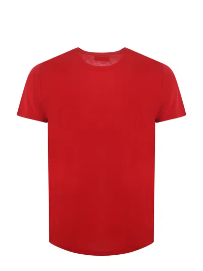 Shop Lacoste T-shirt In Rosso