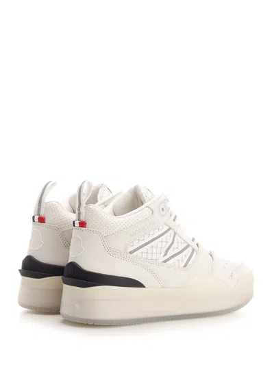 Shop Moncler Pivot High-top Sneakers In White