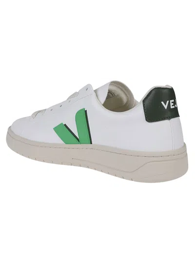 Shop Veja Urca Sneakers In White/leaf/cyprus