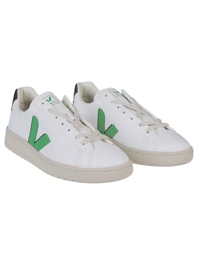 Shop Veja Urca Sneakers In White/leaf/cyprus