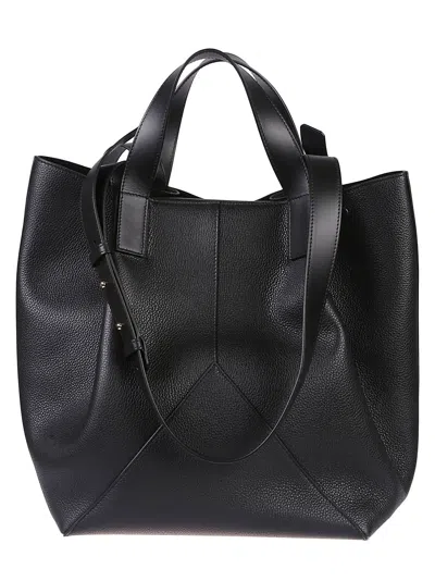 Shop Victoria Beckham Medium Jumbo Shopping Bag In Black