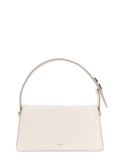 Shop Valentino Le Grand Deuxieme Shoulder Bag In White