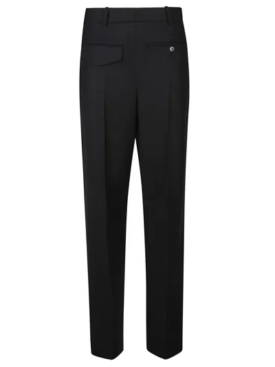 Shop Victoria Beckham Reverse Front Pant In Black