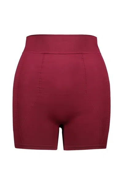 Shop Rick Owens Stretch Ribbed Fitted Briefs In Fuchsia