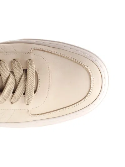 Shop Moncler Monclub Low Sneakers In Leather