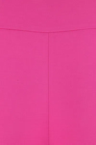 Shop Valentino Pink Pp Wool Blend Jumpsuit In Fuchsia