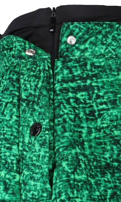 Moncler Genius X Jw Anderson Padded Skirt With Drawstring In Green
