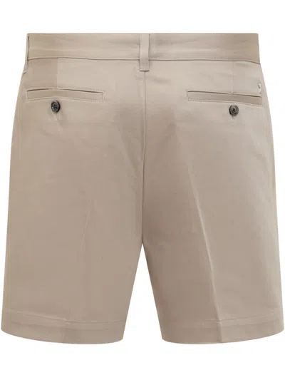 Shop Ami Alexandre Mattiussi Cotton Shorts In Light Beige