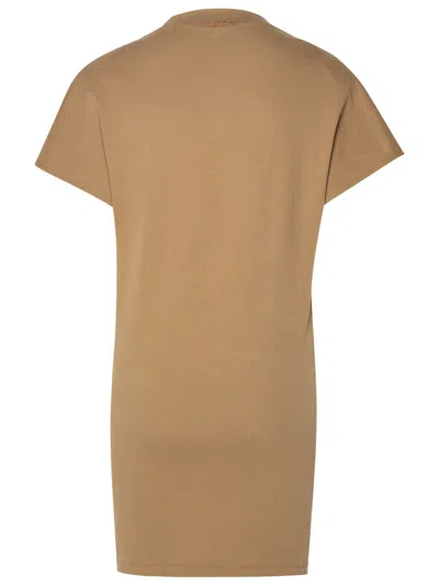 Shop Isabel Marant Silvane Brown Cotton Dress