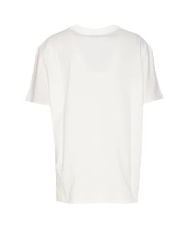 Shop Etro Embroidered T-shirt In Bianco