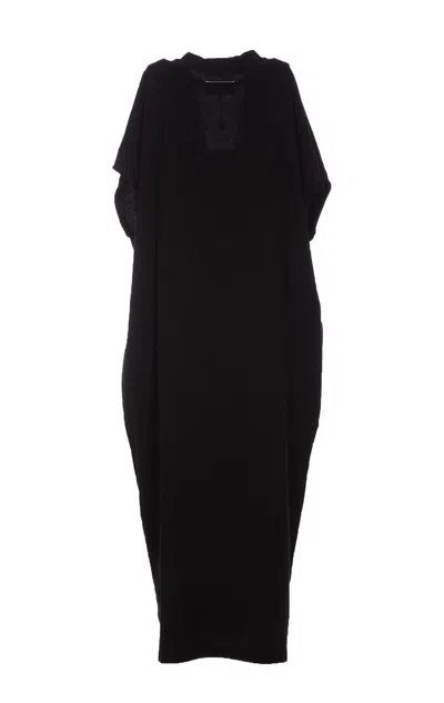 Shop Mm6 Maison Margiela Dress In Black