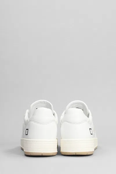 Shop Date Court 2.0 Sneakers In White Leather D.a.t.e.