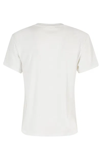 Shop Mc2 Saint Barth Cotton Crew Neck T Shirt In Emb