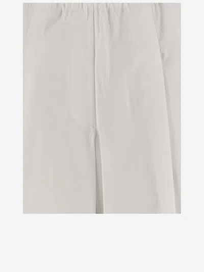 Shop Dries Van Noten Cotton Pants In White