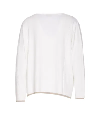 Shop Liu •jo Sweater Liu-jo In White