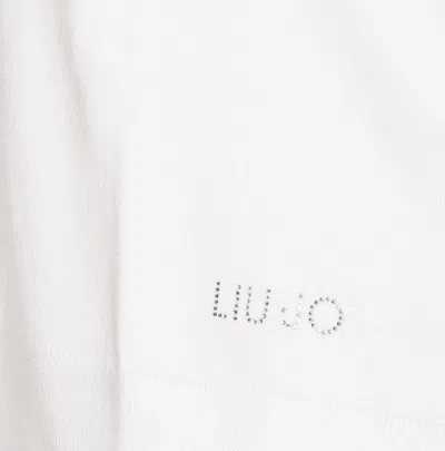 Shop Liu •jo Sweater Liu-jo In White