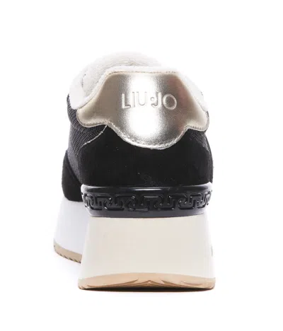 Shop Liu •jo Dreamy02 Sneakers Liu-jo In Black