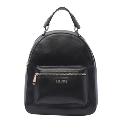 Shop Liu •jo Johra Backpack Liu-jo In Black