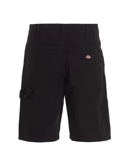 Shop Dickies Duck Bermuda Shorts In Black