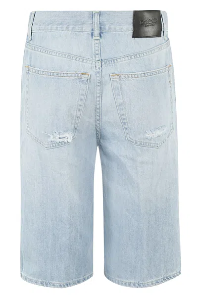 Shop Dondup Shorts Mae In Denim