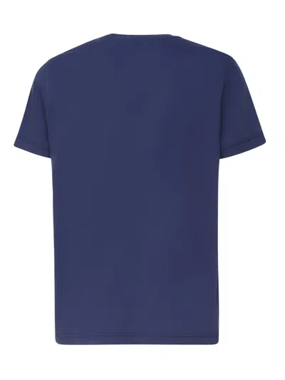 Shop Fay T-shirt With Pocket In Blu