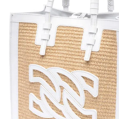 Shop Casadei Beaurivage Handbag In White