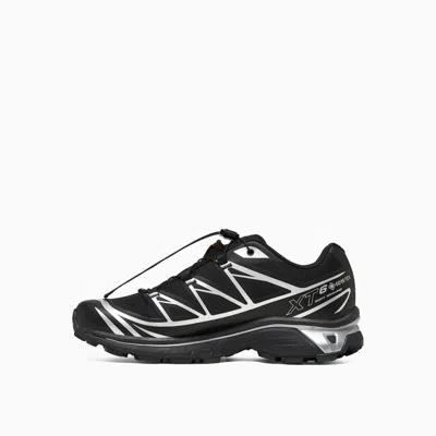 Shop Salomon S-lab Xt-6 Gore-tex Sneakers L47450600 In Black/silver