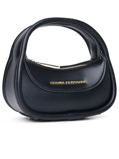 Shop Chiara Ferragni Small Hyper Black Polyester Bag