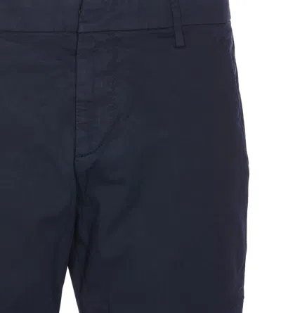 Shop Dondup Gaubert Chino Pants Pants In Blu Inchiostro