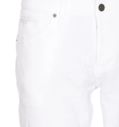 Shop Dondup George Jeans Jeans In Bianco
