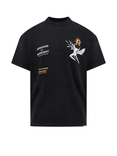 Shop Represent T-shirt T-shirt In Jet Black