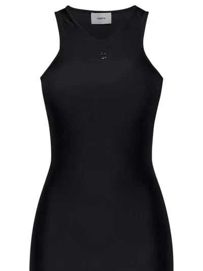Shop Coperni Midi Dress Dress In Black