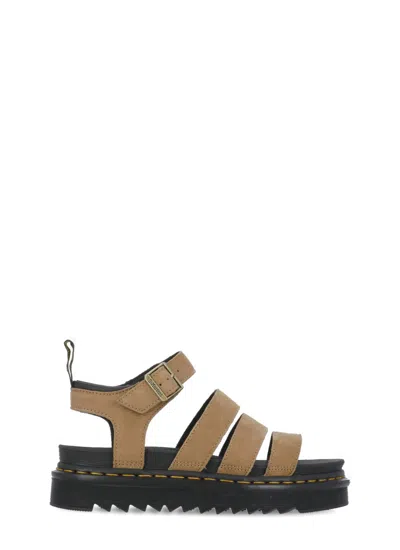 Shop Dr. Martens' Blaire Sandals In Brown