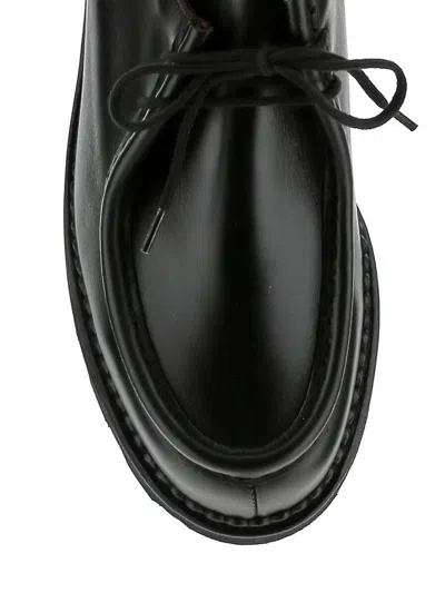 Shop Paraboot Michael Derby Shoes In Noire Lis Noir