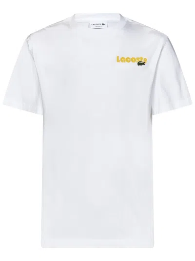 Shop Lacoste T-shirt In Blanc