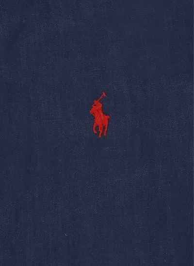 Shop Ralph Lauren Pony Shirt In Blue
