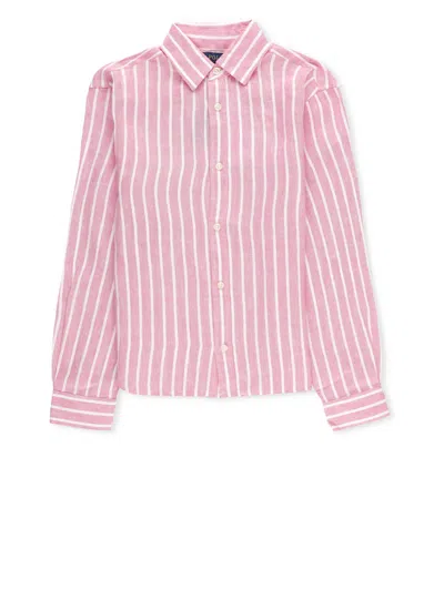 Shop Ralph Lauren Pony Shirt In Pink