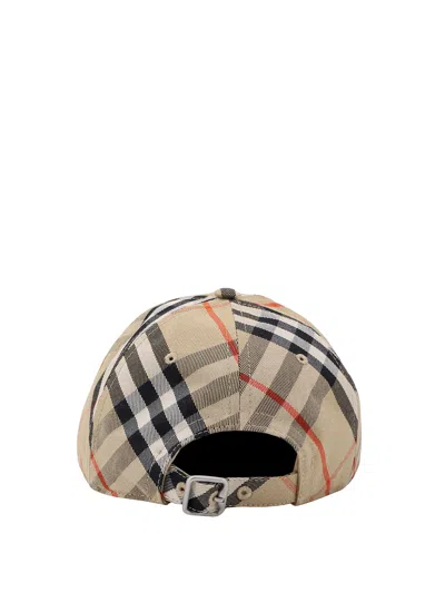 Shop Burberry Hat In Red