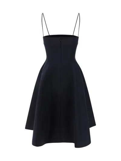 Shop Marni Lace Strap Dress In Black