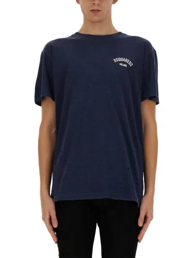 Shop Dsquared2 Cool Fit T-shirt In Blue