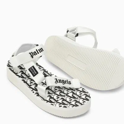 Shop Palm Angels Depa  X Suicoke Sandals In Bianco