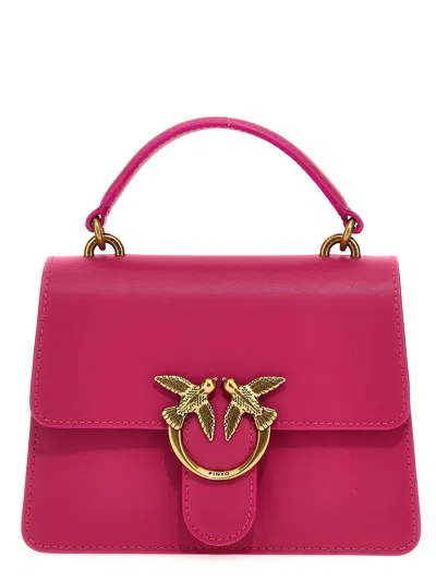 Shop Pinko Love One Handbag In Q Pink