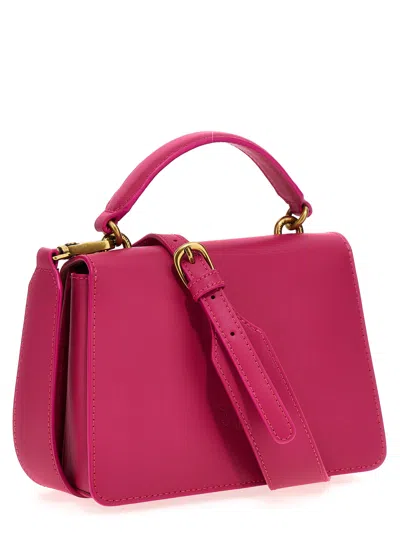 Shop Pinko Love One Handbag In Q Pink