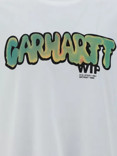 Shop Carhartt S/s Drip T-shirt In White