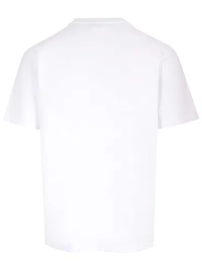 Shop Maison Kitsuné Speedy Fox T-shirt In Bianco