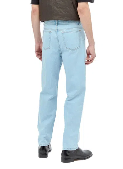 Shop Apc Martin Classic Jeans In Aaf Bleached Out